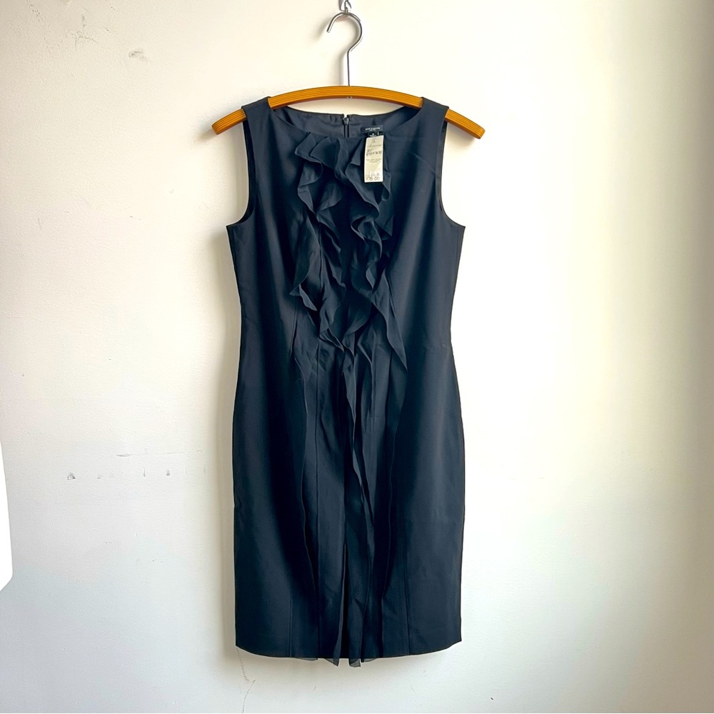 NWT $125 Ann Taylor ruffled front dress